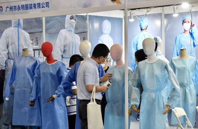 外商受访 期待从‘全球最安全的地方’采购防疫产品与服装代理